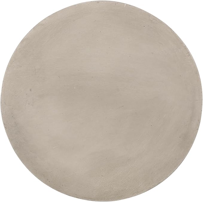 15.25" MGO Side Table for Indoor and Outdoor,Light Grey