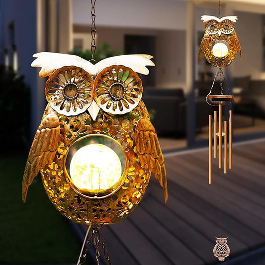 Wind Chimes Outdoor Indoor Decor: Melodious Valentines Day Gifts for Her Wife Women Mom Grandma Birthday - Weatherproof Metal Outdoor Decor Easy Hanging for Garden Patio Tree Window Memorial