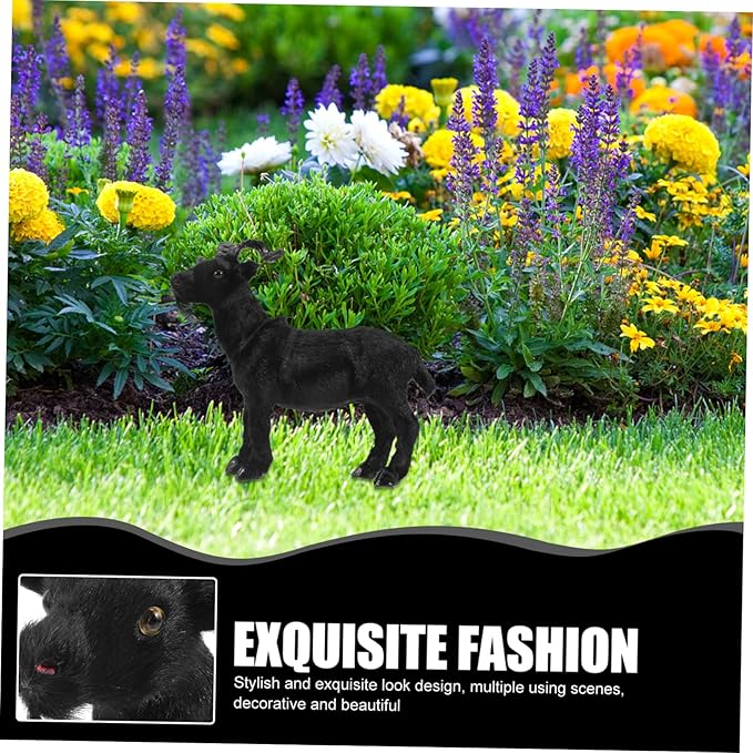 Artificial Goat Sculpture Charming Outdoor Garden Statue Fun Farm Goat Ornament for Home Decor Premium Quality for Relaxing Atmosphere