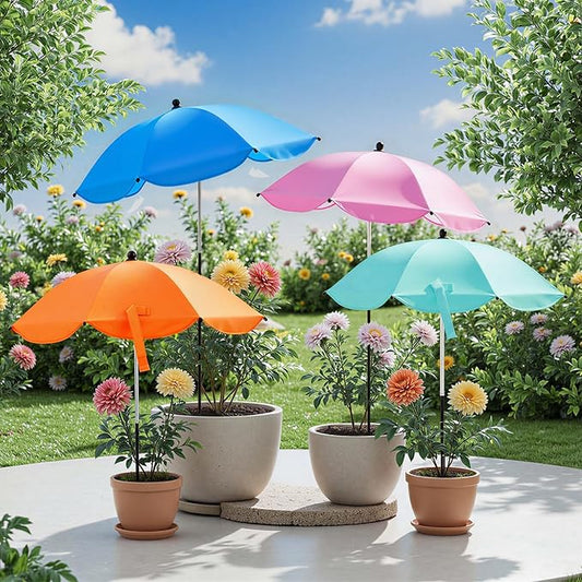 Plant Umbrellas for Outdoor Plants,Upgraded Garden Plant Umbrella for Plants, Potted Plant, Garden Beds