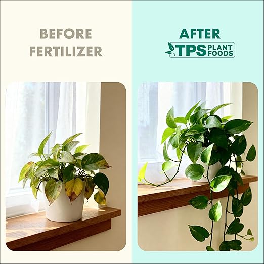 Indoor Plant Food - Liquid Fertilizer for Indoor Plants & Potted Houseplants, by TPS Plant Foods, 8 oz (250 mL)
