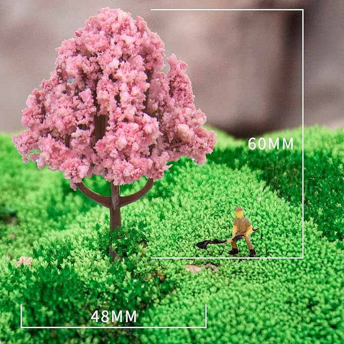 Miniature Fairy Garden Decoration Accessories Simulation Tree Garden Sculptures Statues,Yard Outdoor Decor for Patio