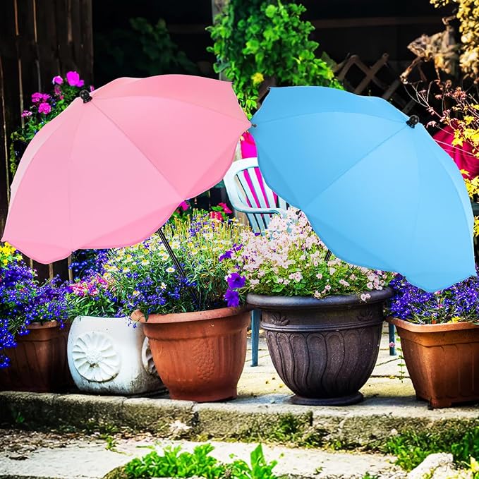 26 Inch Plant Umbrellas for Outdoor Plants Garden Umbrella Shade for Potted Plant, Garden Bed Flower Pot Provide Shade to ‌Defend Blazing Sun