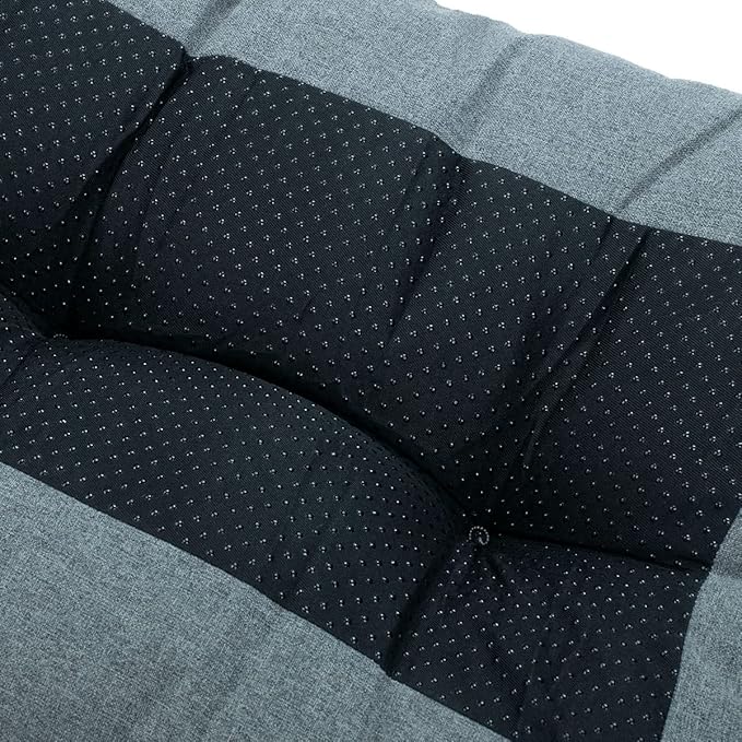 FUNHOME Outdoor Bench Cushion 42 x18 inch with Non-Slip Grips,Water Resistant Porch Swing Cushion,Bench Pillow Pads,Tufted Cushions for Patio Garden Furniture,42" Seat Cushions(Dark Gray)