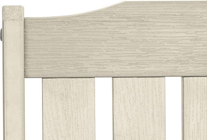 Highwood AD-BENW1-WAE Lehigh Garden Bench, 5 Feet, Whitewash