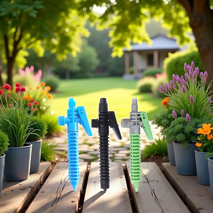 1Pc Random Color 3L/5L/8L Trigger Sprayer Handle Agricultural Sprayers Accessory Part Garden Sprayer and Lawn Switch Head Watering Tool for Gardening and Lawn Care