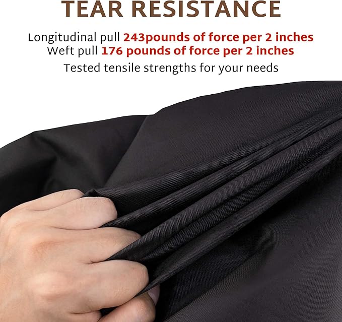 iBirdie Outdoor Sectional Cover fit 100 x 100 inch, 98 x 98, 96 x 96 L-Shaped Patio Sofa Waterproof Weatherproof 600D Heavy Duty Garden Furniture Cover for Outside L Shape Couch