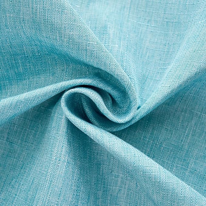 Outdoor Tablecloth Wrinkle-Free Stain Resistant Waterproof Polyester Fabric Table Cover with Zipper Umbrella Hole for Picnic/Party/Dinner/Patio Garden(60×84inch,Zippered,Aqua Blue)