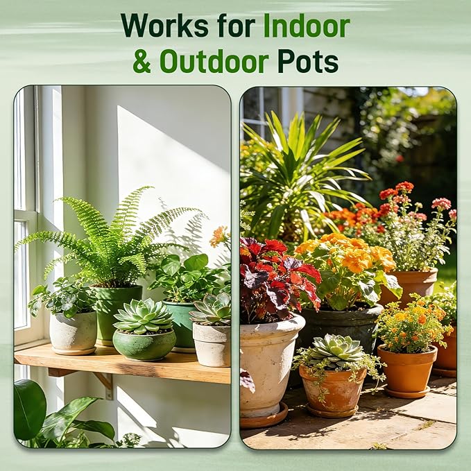 18QT Potting Soil Mix for Indoor Plants - Contains Perlite, Peat Moss, Coco Coir & Rice Charcoal, Natural & Organic Material with Well-Draining, Light & Aerated Texture for Healthy Roots & Fast Growth