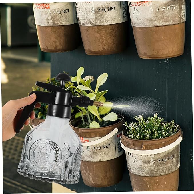 TOYANDONA 2Pcs Pump Type Spray Nozzles for Watering Bottles Ergonomic Design for Comfortable Grip for Plant Care Cleaning Tasks Lightweight Compact Stylish Home Accessory