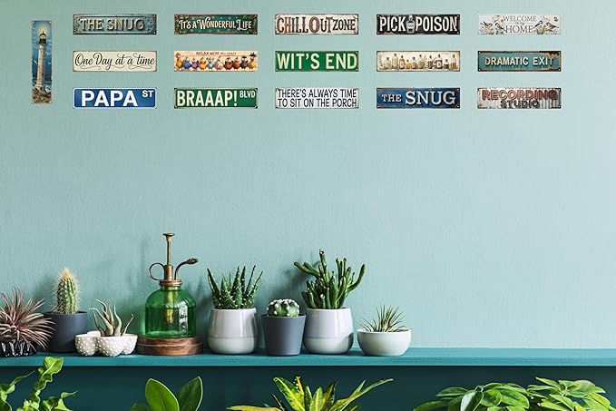 WSUPBPR Recording Studio Metal Sign 4x16in Professional Plaque for Music Room Wall Decor Audio Gift