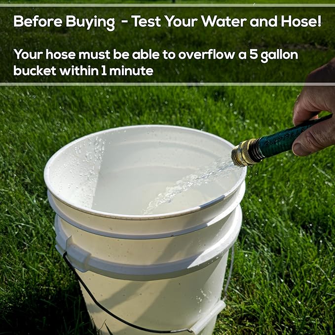 Lawn Mower Deck Cleaner - No More Scraping - Blast Away Grass Clippings with Water from a Garden Hose - Strong, All Metal Design with 13 Spouts