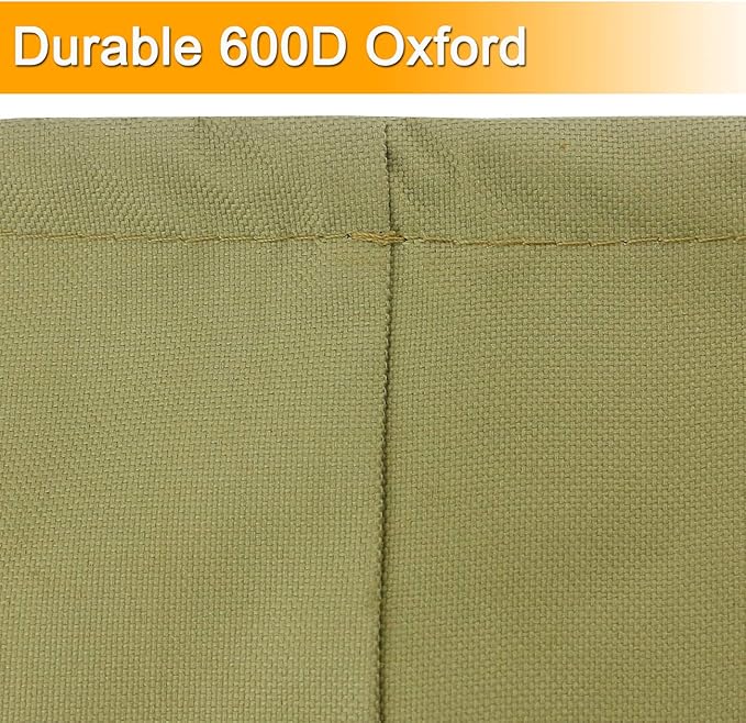 Ogrmar 36"x42" Garden Fountain Cover 600D Oxford Waterproof Dustproof Cover with Locking Drawstring for Winter Outdoor Garden Fountain Statue（36"x42"）