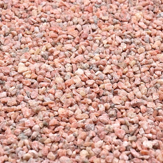 Coarse Sand. Pink Color. 1/8 Inch 10 lbs. for Potting Soil, Succulents, Pots, Plants, Gardening, Indoor, Crafting, Vase Fillers, Landscaping (X-Mini, COARSE Sand - Pink Crystal, 10)