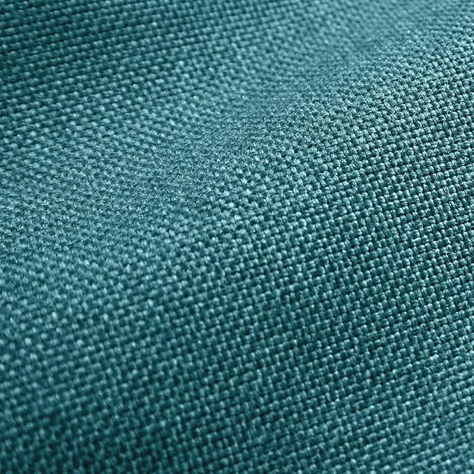 Belord Luxury 6" Thick Outdoor Cushion 5 Set - 24 x24 28D Sponge Filling Fade-Resistant Chair Cushion, Spill Proof Removable Patio Furniture Replacement Cushion for Sofa Bench - Peacock Blue