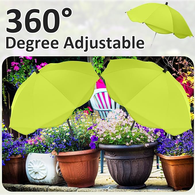 26 Inch Plant Umbrellas for Outdoor Plants Garden Umbrella Shade for Potted Plant, Garden Bed Flower Pot Provide Shade to ‌Defend Blazing Sun