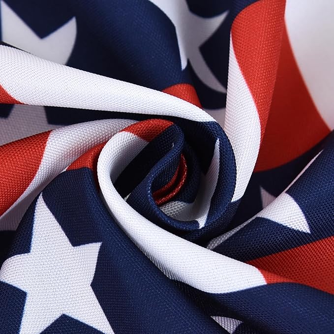 American Gingham Buffalo Tablecloth Fabric - Oblong 58x144 Inch Water Proof Patriotic Table Cloth for Indoor Outdoor - Table Cover for Birthday, Picnics, BBQs, and Parties