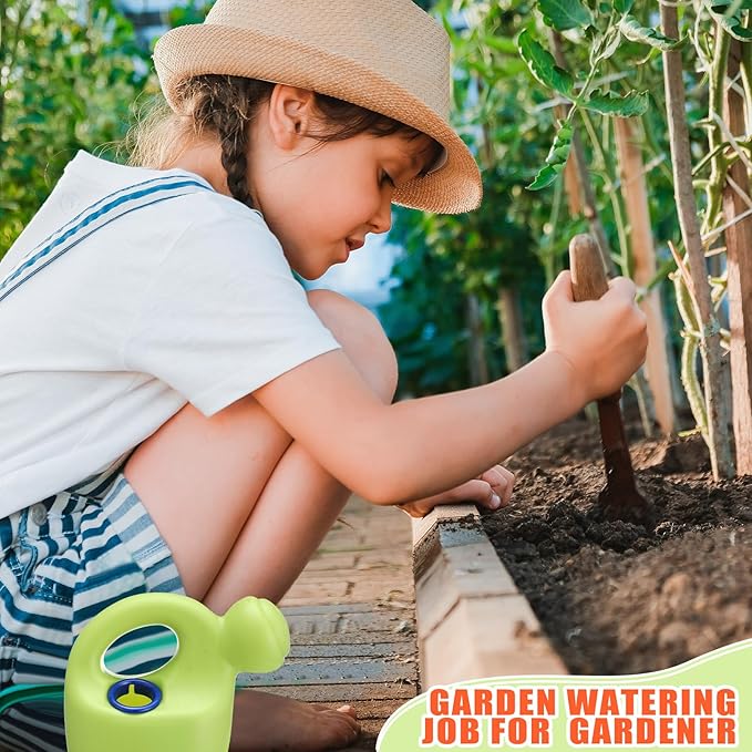 12 Pcs Kids Watering Can Plastic Mini Watering Can Bulk for Child Toddler Flower Garden Sand Beach Toy Garden Tools for Boys Girls End of Year Gifts
