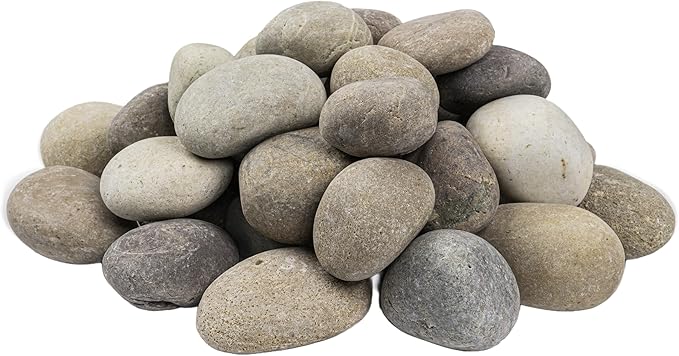 MSI Decorative Polished Multicolor Pebbles, 1 inch - 2.5 inch, 40 lb. Bag