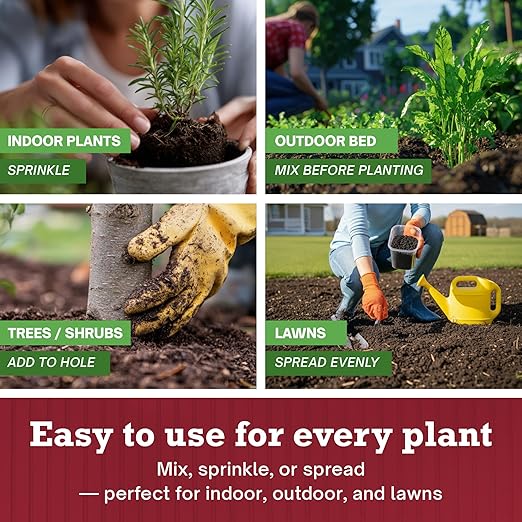 Brut Organic Worm Castings for Plants 30 LB – Natural Nutrients, Fertility Builder, Plant Food for Potting Soil and Garden Soil – Indoor and Outdoor Use