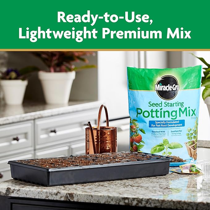 Miracle-Gro Seed Starting Potting Mix, 8 qt.