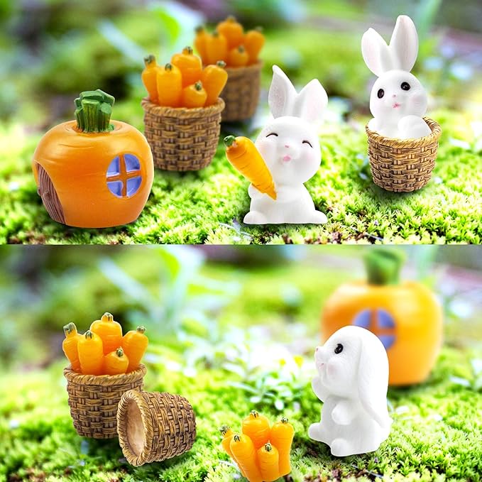 Miniature Fairy Garden Decoration Accessories Sculptures Statues,Yard Garden Decor for Outside Gnomes Outdoor Decor for Patio Zen