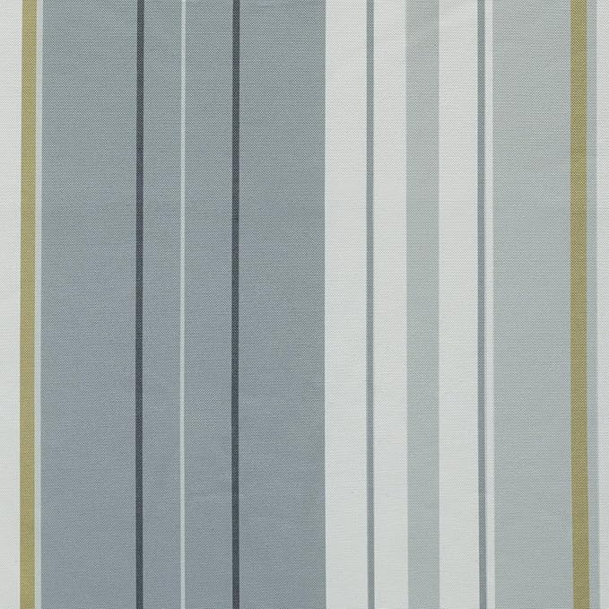 AAAAAcessories Outdoor Seat Cushions for Chairs, Waterproof, Fade-Resistant, 20" x 18" x 3", Patio Furniture Replacement Cushions, Set of 2, Ash Blue Harbor Stripe