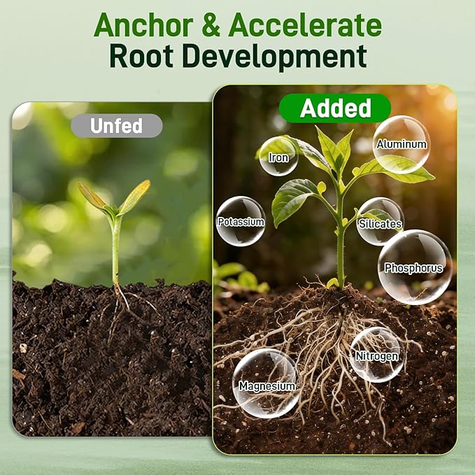 3QT Potting Soil Mix for Indoor Plants - Contains Perlite, Peat Moss, Coco Coir & Rice Charcoal, Natural & Organic Material with Well-Draining, Light & Aerated Texture for Healthy Roots & Fast Growth