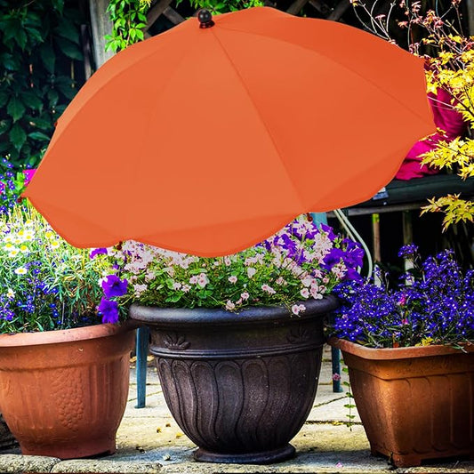 26 Inch Plant Umbrellas for Outdoor Plants Garden Umbrella Shade for Potted Plant, Garden Bed Flower Pot Provide Shade to ‌Defend Blazing Sun