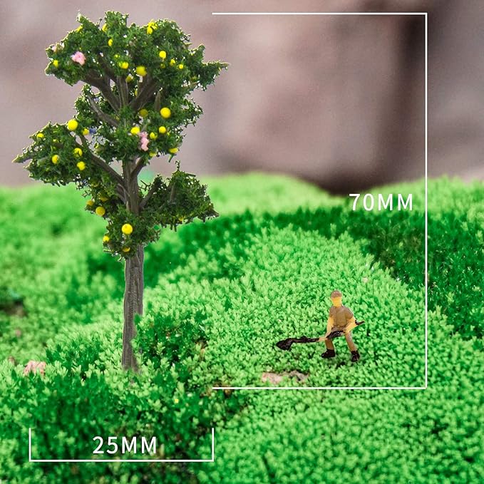 Miniature Fairy Garden Decoration Accessories Simulation Tree Garden Sculptures Statues,Yard Outdoor Decor for Patio