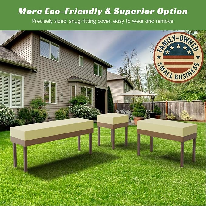 Decoroca 2’x6’ Planter Boxes Cover - Elevated Planter Boxes Protects with All-Natural 600D Nylon & Water-Resistant Coating - Strong Enough to Withstand Weed Seeds, Heavy Rain & Snowfall