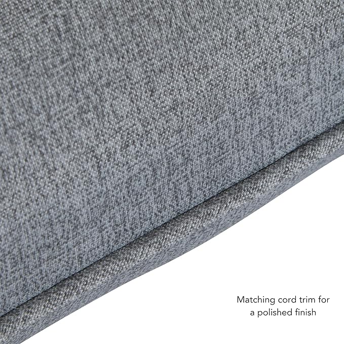 Greendale Home Fashions 2-Piece Outdoor Deep Seat Cushion Set, Cement