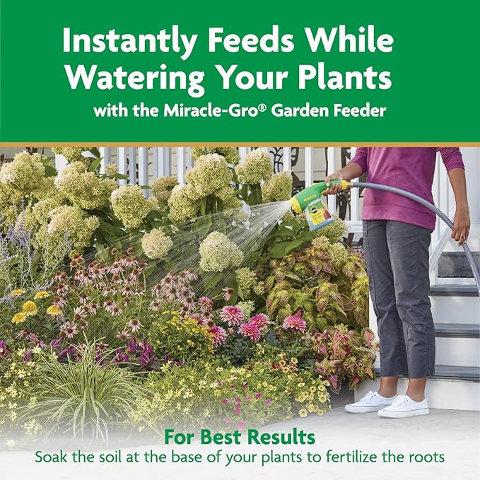 Miracle-Gro Water Soluble All Purpose Plant Food, Plant Fertilizer for Indoor or Outdoor Plants, Roses, Flowers, Houseplants, Vegetables and Trees, 10 lb.