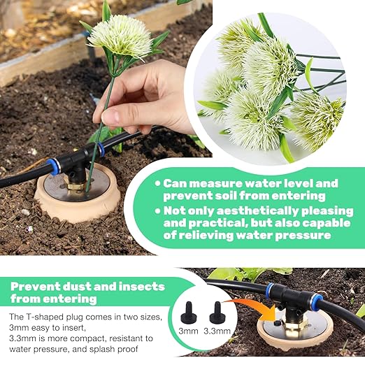 6pcs Olla Watering System for Your Garden 4x4x8in Irrigation System Olla Watering Classic Vacation Plant Watering Devices Plant Watering Globes Clay Watering Pot