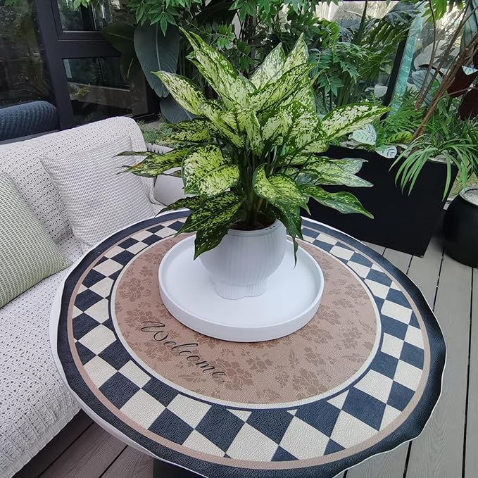 Frosted White Ceramic Pot Saucer - Drainage Tray for Indoor and Outdoor Flower Plant Pots and Planters, 12 Inch