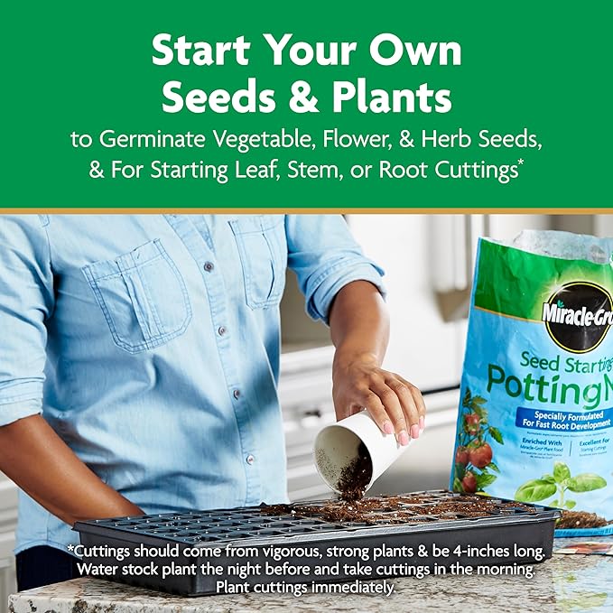 Miracle-Gro Seed Starting Potting Mix, 8 qt.