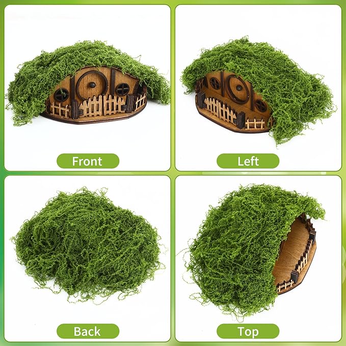 Mosswood Mini Treehouse for Indoor Plants – Woodland-Inspired Mini House for Plant Pots, Terrariums & Fairy Gardens, Dwarf Tree - Plant Mini Treehouse