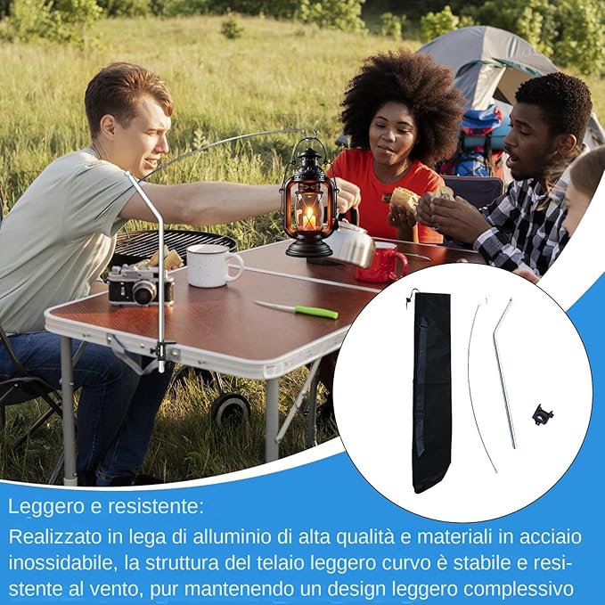 Portable Light | Portable Camping Light Stands - Garden Picnic Supplies, Lighting Rack Accessories, Backpacking Installation