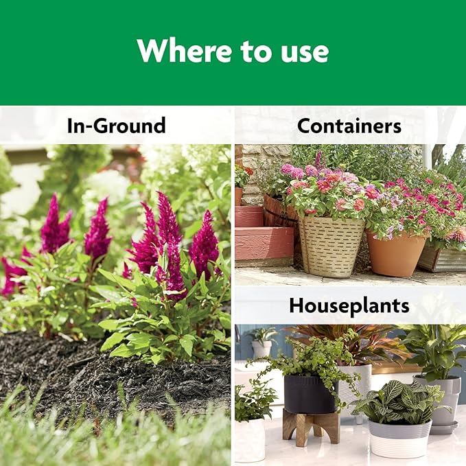 Miracle-Gro Shake 'N Feed All Purpose Plant Food, For In-Ground and Container Plants, Feeds for up to 3 Months, 1 lb.