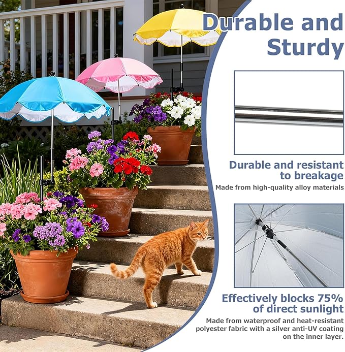 Plant Umbrellas for Outdoor Plants