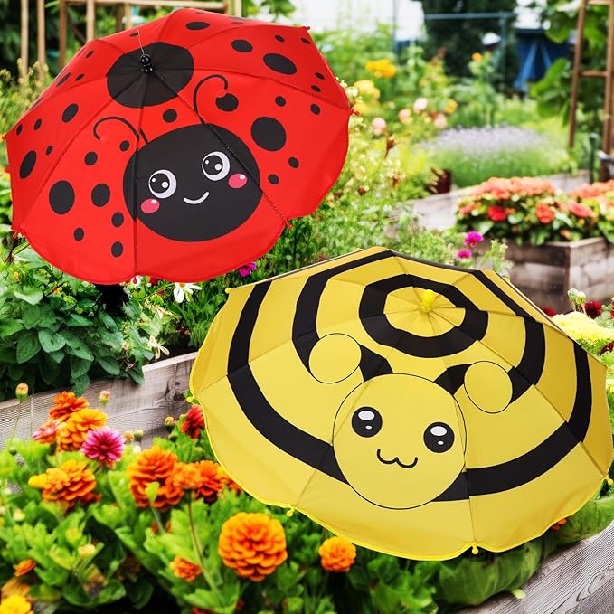 24. 5 Inch Plant Umbrellas for Outdoor Plants Garden Umbrella Shade for Potted Plant, Garden Bed Flower Pot Provide Shade to ‌defend Blazing Sun