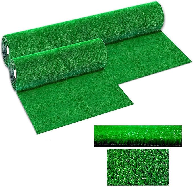 Lawn Artificial Grass Turf Lawn, 6.5x9.8 Feet Balcony Garden Pet Rug Turf Home Decor, Indoor Outdoor Rug Garden Lawn Landscape Synthetic Grass Mat (3.3X9.8FT)
