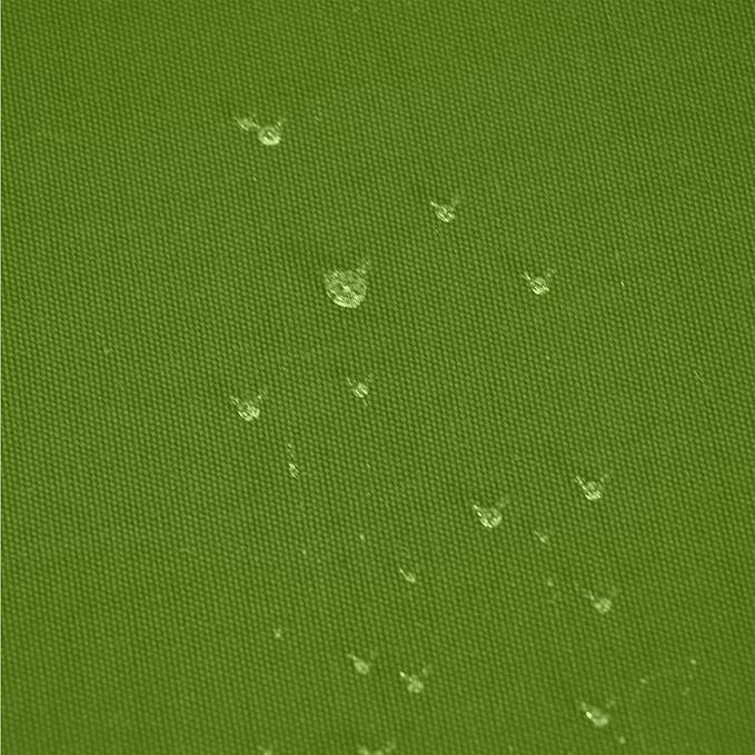 SleepMan Outdoor 17"x16" Chair Cushions with Ties Set of 4, Water Resistant All Weather U-Shape Seat Pads for Patio Garden Furniture Indoor Fade Resistant Patio Cushions (Grass Green)
