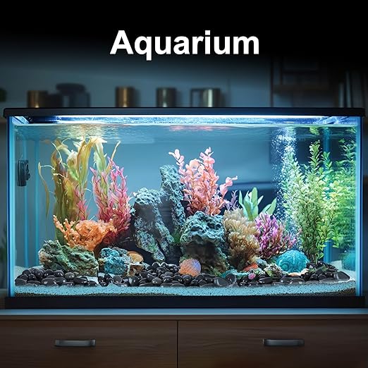 40 lbs River Rocks for Landscaping, 2"-3" Natural Rocks for Aquarium, Fish Tank, Decorative Garden Stones for Plants, Flower Pots, Vase, Walkways