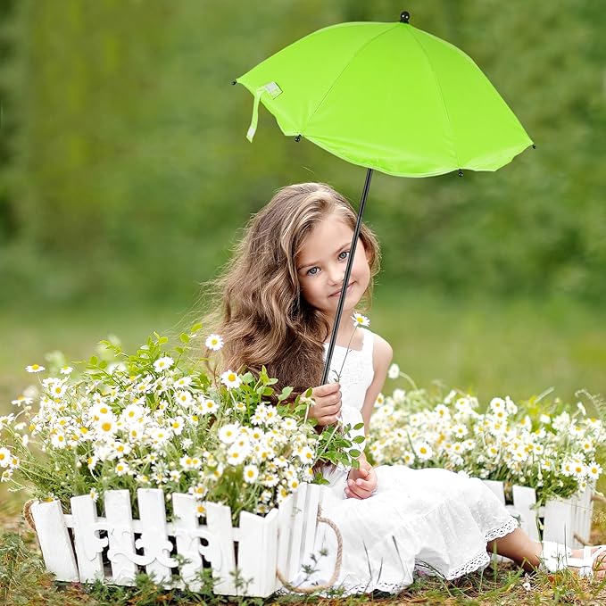 Plant Umbrella for Outdoor Plants, Adjustable Garden Sun Shade Umbrella for Potted Plants and Garden Beds, Durable Shade Cloth for Garden 2Pack