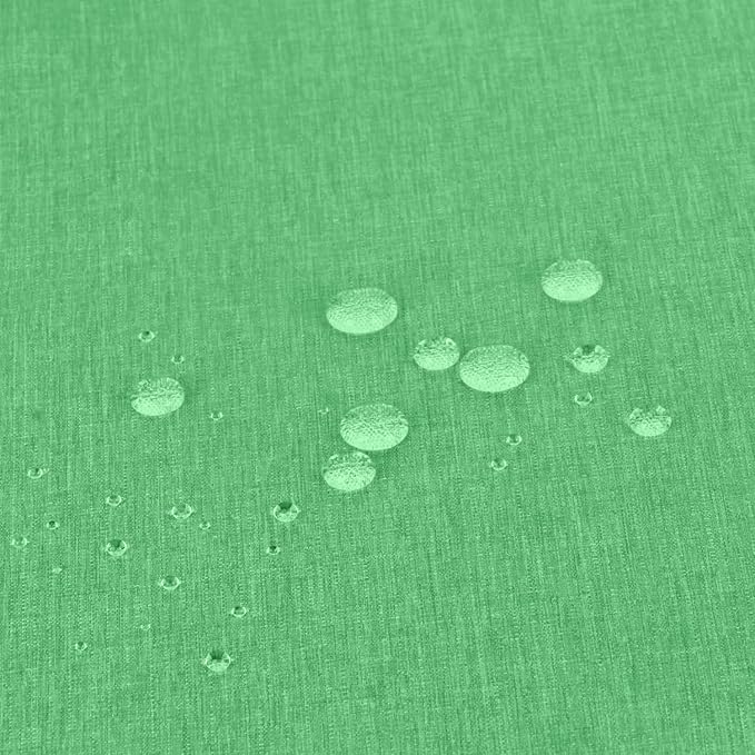 Outdoor Tablecloth Wrinkle-Free Stain Resistant Waterproof Polyester Fabric Table Cover with Zipper Umbrella Hole for Picnic/Party/Dinner/Patio Garden(60×84inch,Zippered,Kelly Green)
