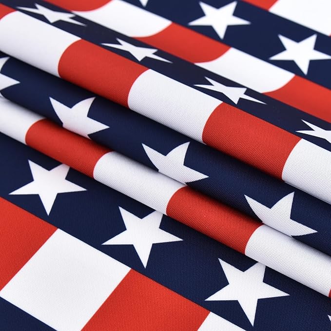American Gingham Buffalo Tablecloth Fabric - Oblong 58x144 Inch Water Proof Patriotic Table Cloth for Indoor Outdoor - Table Cover for Birthday, Picnics, BBQs, and Parties