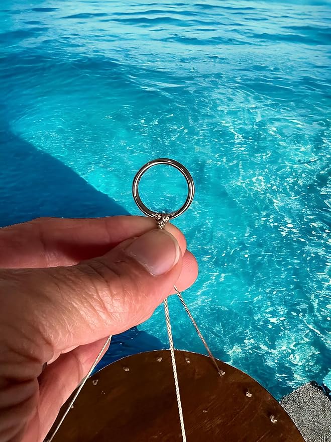 Top Brass Capiz Shell Spiral Wind Chime – 30” Tall Coastal-Inspired Outdoor & Indoor Hanging Chime with Stainless Hanging Ring – Relaxing Breezy Sound for Patio, Porch, Garden Décor