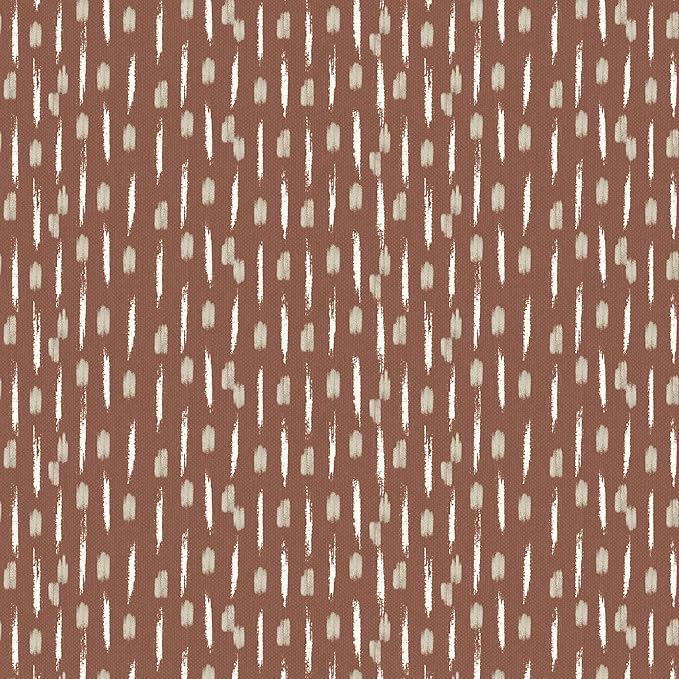Arden 2-Pack Outdoor Patio Dining Chair Cushion, 20x44, Rain-Proof Seat Pad, Fade-Resistant Outdoor Cushion Rust Red Brushed Texture