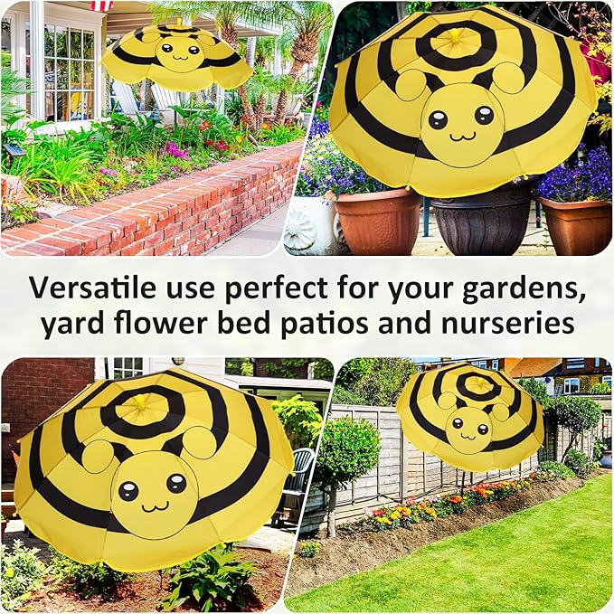 24. 5 Inch Plant Umbrellas for Outdoor Plants Garden Umbrella Shade for Potted Plant, Garden Bed Flower Pot Provide Shade to ‌defend Blazing Sun